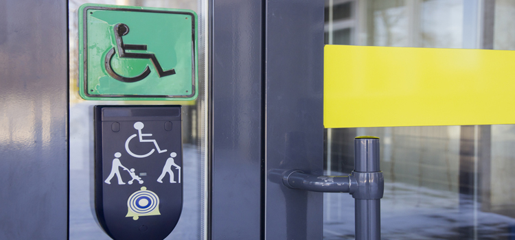 automatic handicap door opener in Oceanside